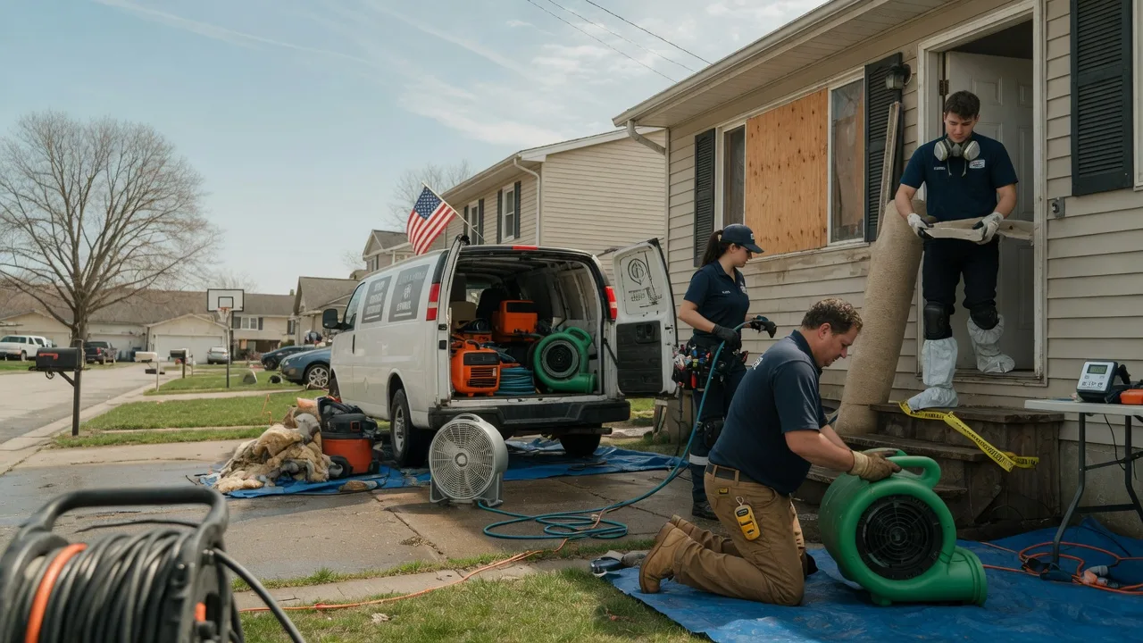 Water Damage Restoration in Wingate, NC near me